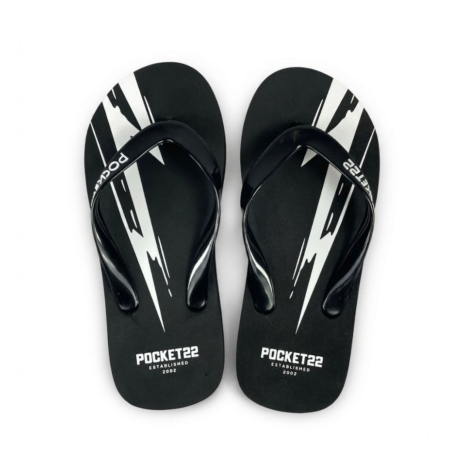 Sandal Jepit Pria Wanita Flipflop Spon Distro Pocket22 1277 Qonquer