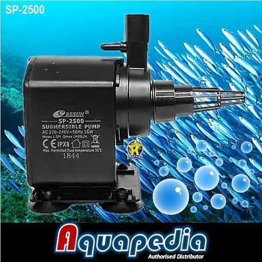 Resun SP-2500 Pompa Air Aquarium Aquascape Submersible Water Pump Resun SP2500 Aquapedia Shop
