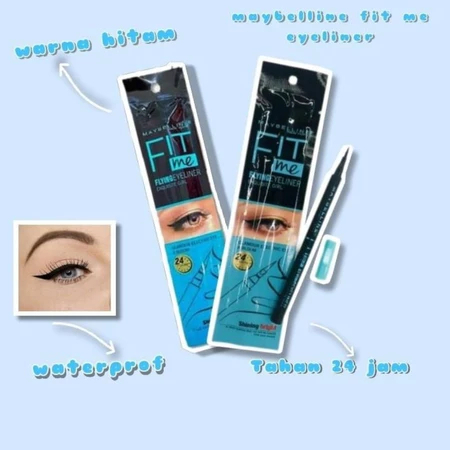 FIT ME EYELINER SPIDOL / EYELINER FIT ME WATERPROOF