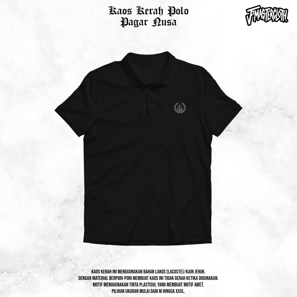 KAOS KERAH POLO PAGAR NUSA TRISULA SIMPEL