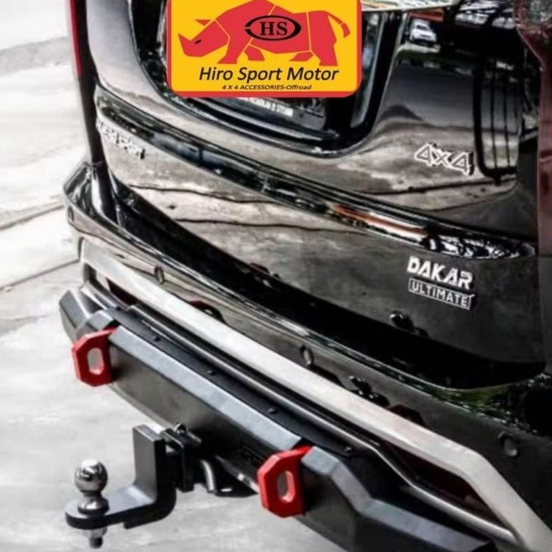 towing bumper belakang pajero sport model PiAK THAILAND 2021 - 2026