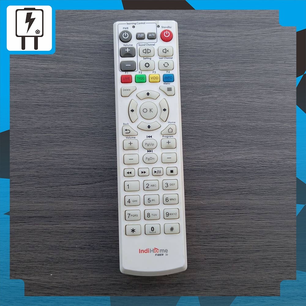 Remote BOX Android Indihome Fiber ZTE ZXV10, B860H, HG-680P Original Controller TV STB Receiver Deko
