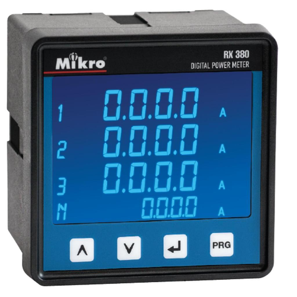 RX380-415AD - DIGITAL METER W/ MODBUS - MIKRO