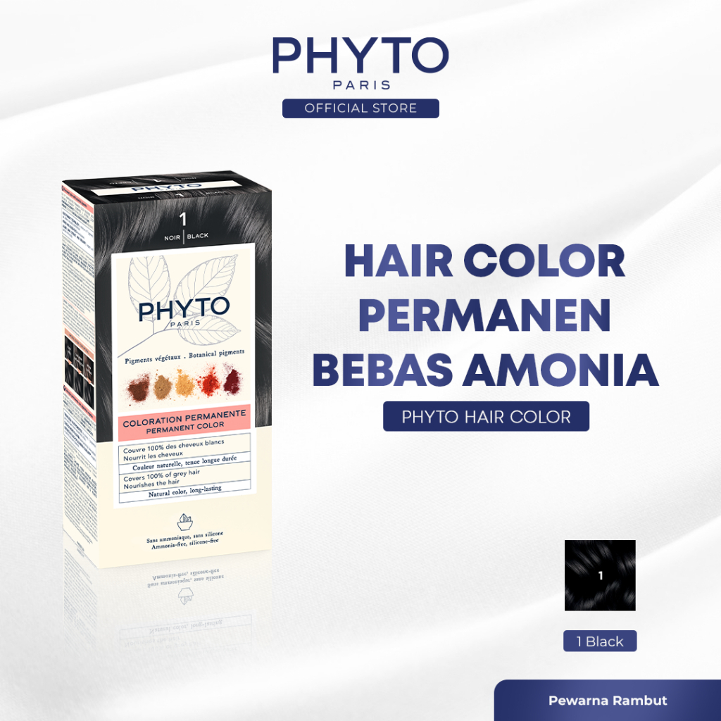 PHYTO PARIS Phyto Permanent Color Kit 1  Black