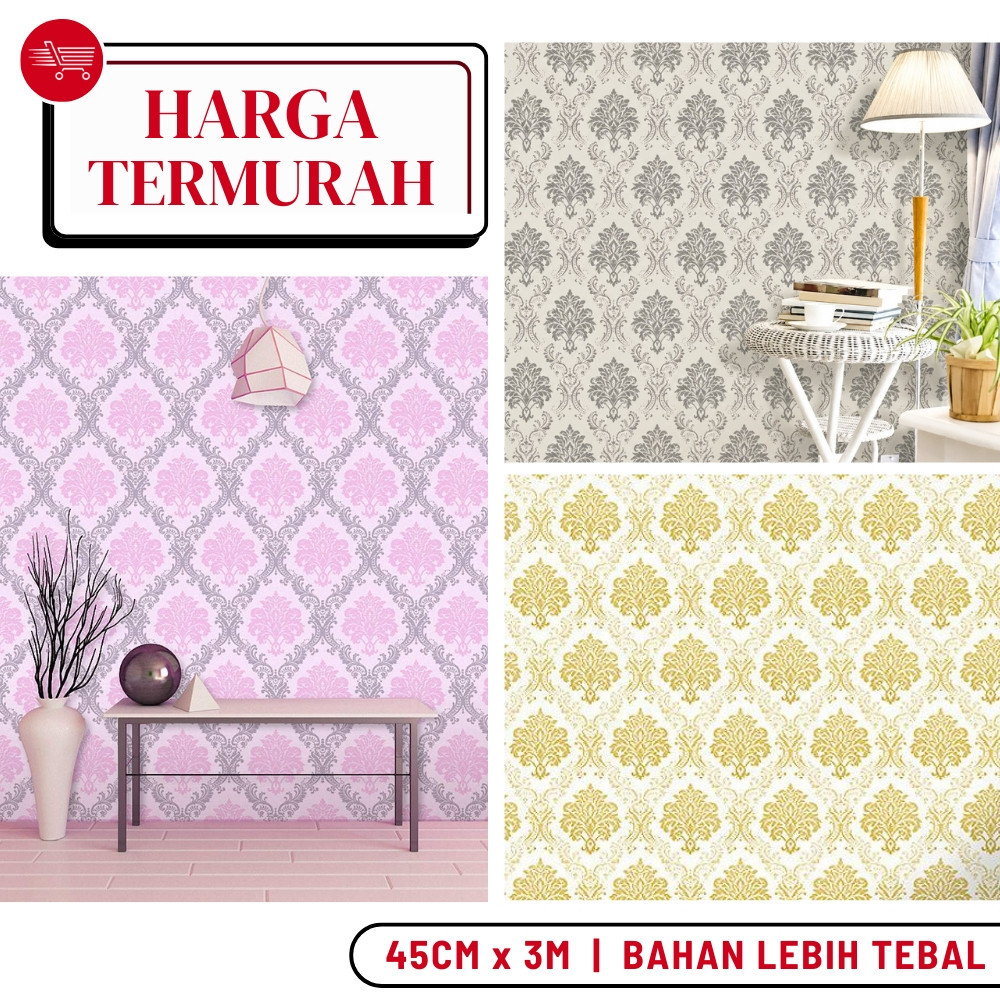 Wallpaper Dinding Kamar Wallpaper Dinding Ruang Tamu Wallstiker Ruang Tamu Elegan Wallpaper Batik