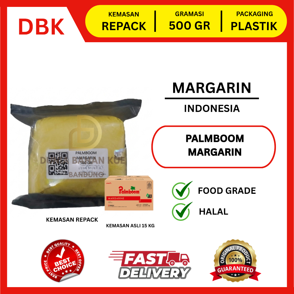 PALMBOOM MARGARINE / MARGARIN PALMBOOM || 500 GR