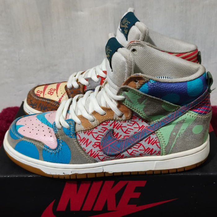 Thomas Campbell x Nike SB Dunk High pro What the size 41