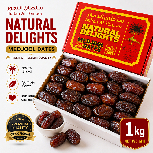 Kurma MEDJOOL DATES CALIFORNIA 1kg / Kurma Medjool