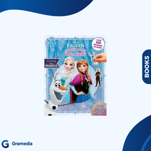 Gramedia Medan - IMPORT BOOK FROZEN 2 - STICKER BOOK TREASURY
