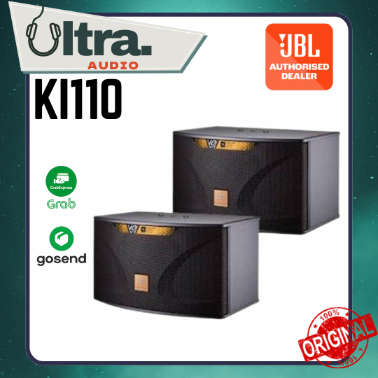 JBL KI 110 / KI-110 / KI110 10" 10inch 3-Way Full Range Karaoke Pasif Loudspeaker System ORIGINAL