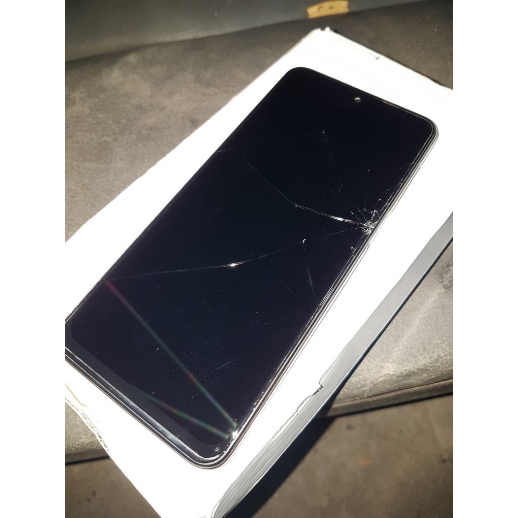 lcd LF+frame checkid mulus,redmi note 9 pro minus