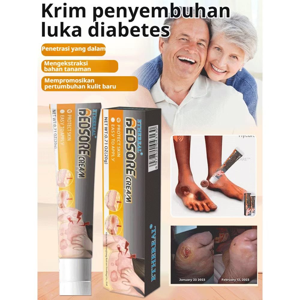 BEDSORE REPAIR CREAM ASLI ORIGINAL salep luka cina ampuh, salep luka bakar, salep luka cepat kering,
