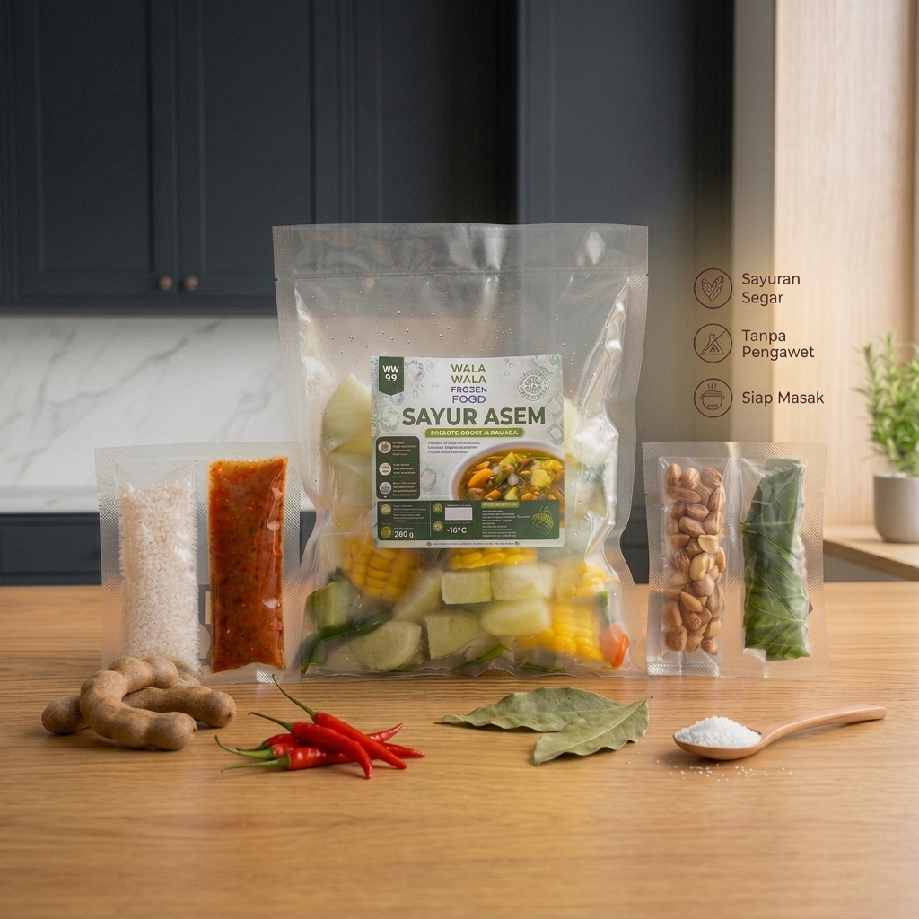 (siap masak) Sayur Asem Frozen Sayur Pack + Bumbu