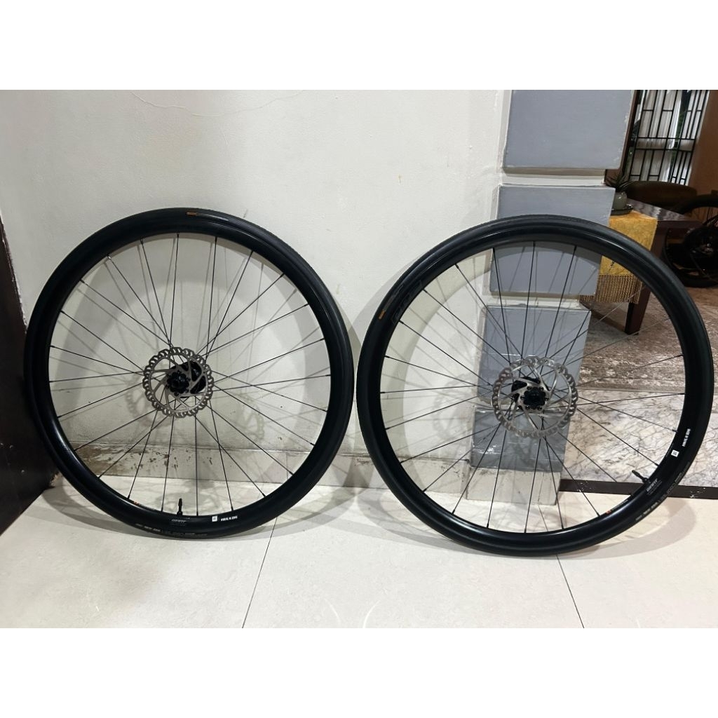 Wheelset Giant PR2 Disc Brake Fullset Ban, Rotor & Hub Murah Istimewa