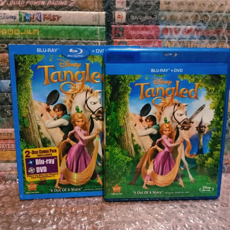 Blu-Ray Impor Original Tangled