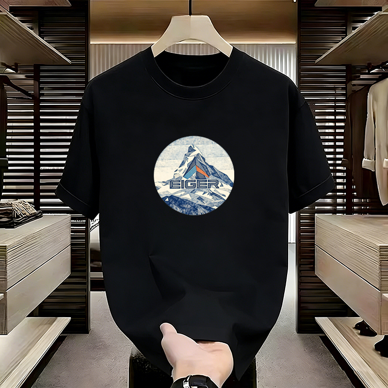 Kaos Lengan Pendek Kaos Pria Kaos Eiger Kaos Hitam Kaos Putih Creative Desain Lengan Pendek Kasual