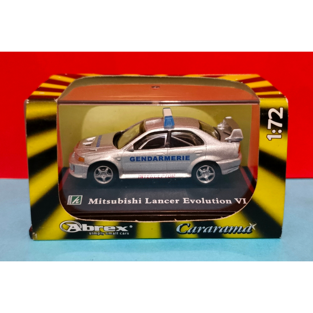 Diecast Cararama Mitsubishi Lancer Evolution VI
