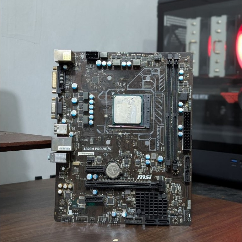 Ryzen 5 + MSI A320M