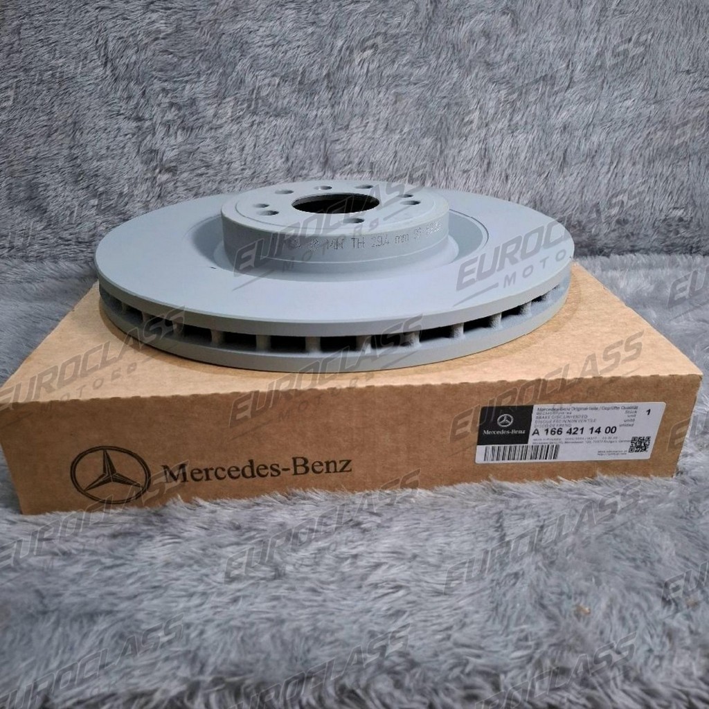 BRAKE DISC DEPAN MERCEDES BENZ W166 W292 X166 ML GL GLS GLE PIRINGAN REM CAKRAM ORIGINAL A1664211400