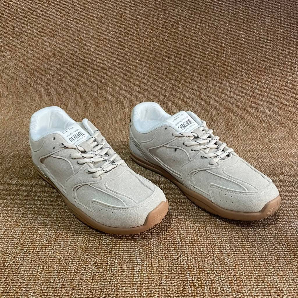 Free Tali - Sepatu Sneakers Wanita Cardinal WCNCL01823F 03D HESTIA-1 Mocca Bludru Kasual
