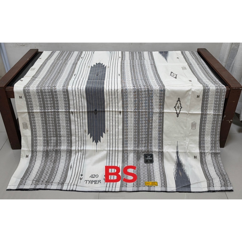 Sarung Tenun TAMER 420 & TAMER 200 Grade Silver (Afkir Ringan)
