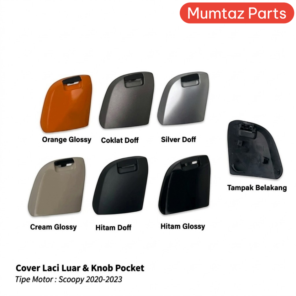 Cover Depan Laci Knob Honda Scoopy K2F 2020 2021 2022 2023