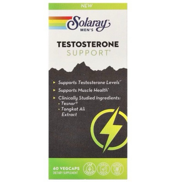 Solaray Men's Testosterone Support, 60 VegCaps