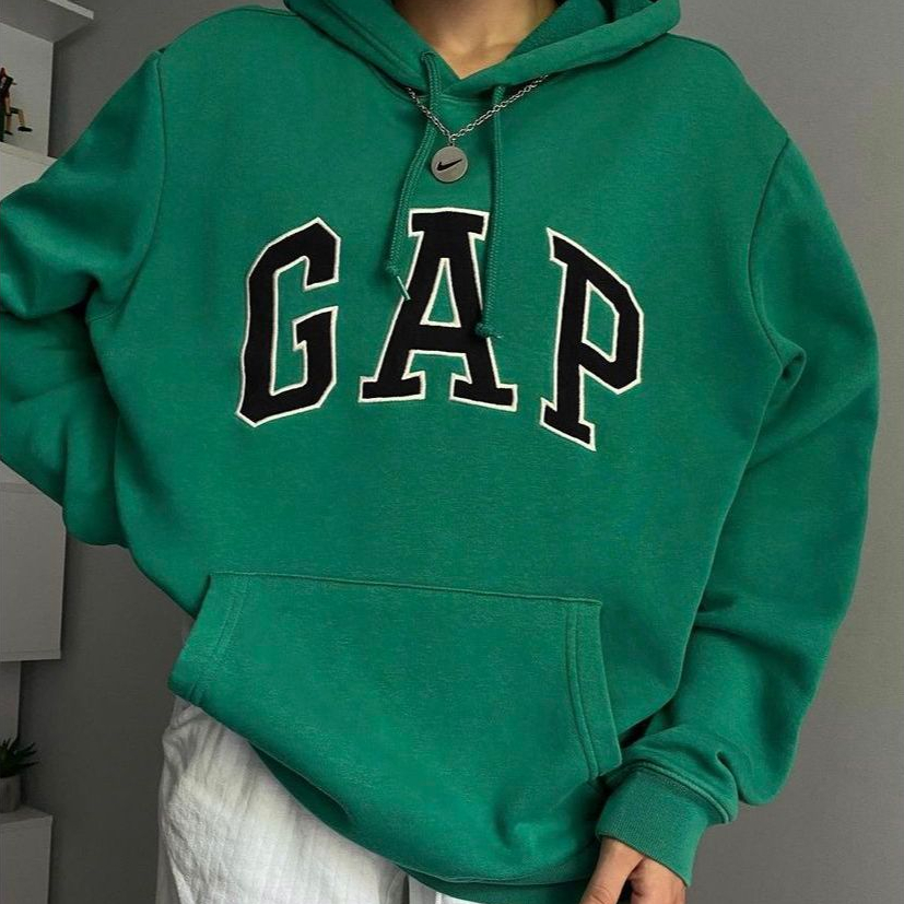 Byshanel - jaket GAP  logo besar atasan sweater Hoodie hudi hodie sweater Oversize bigsize jumbo Pri