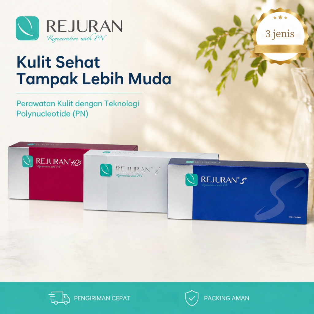 REJURAN Polynucleotide PN 3 Jenis HB S i Kulit Sehat Tampak Lebih Muda