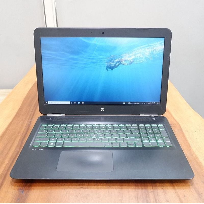 HP Pavilion 15" Gaming Model XXXXX Core i5-9300H GTX 1050 Ram 12Gb Ssd 128Gb Hdd 1Tb