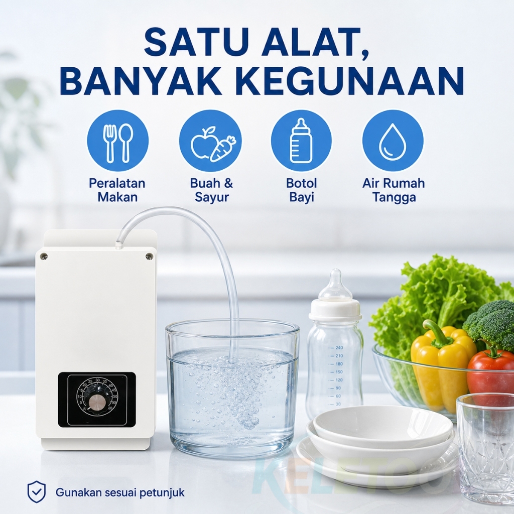 Ozon Generator 2000mg Pemurni Air Steriliser o3 Ozon Tabung Sterilizer 220V ozonizer Portable machin