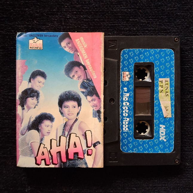 Kaset Anggoman Bersaudara Album Aha