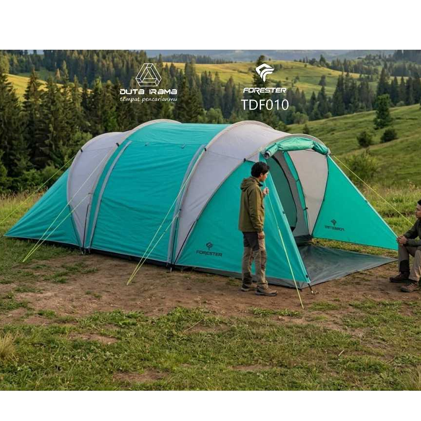 Tenda Forester Tdf010 - Tenda Zeta - Tenda Camping Dome 4 PERSON