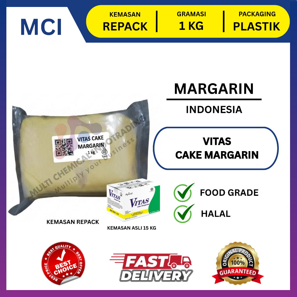 VITAS CAKE MARGARIN / MARGARINE VITAS CAKE || 1 KG