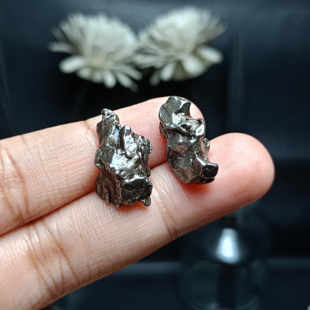 Batu Meteorite Campo Del Cielo Paket (3) Asli Meteorite