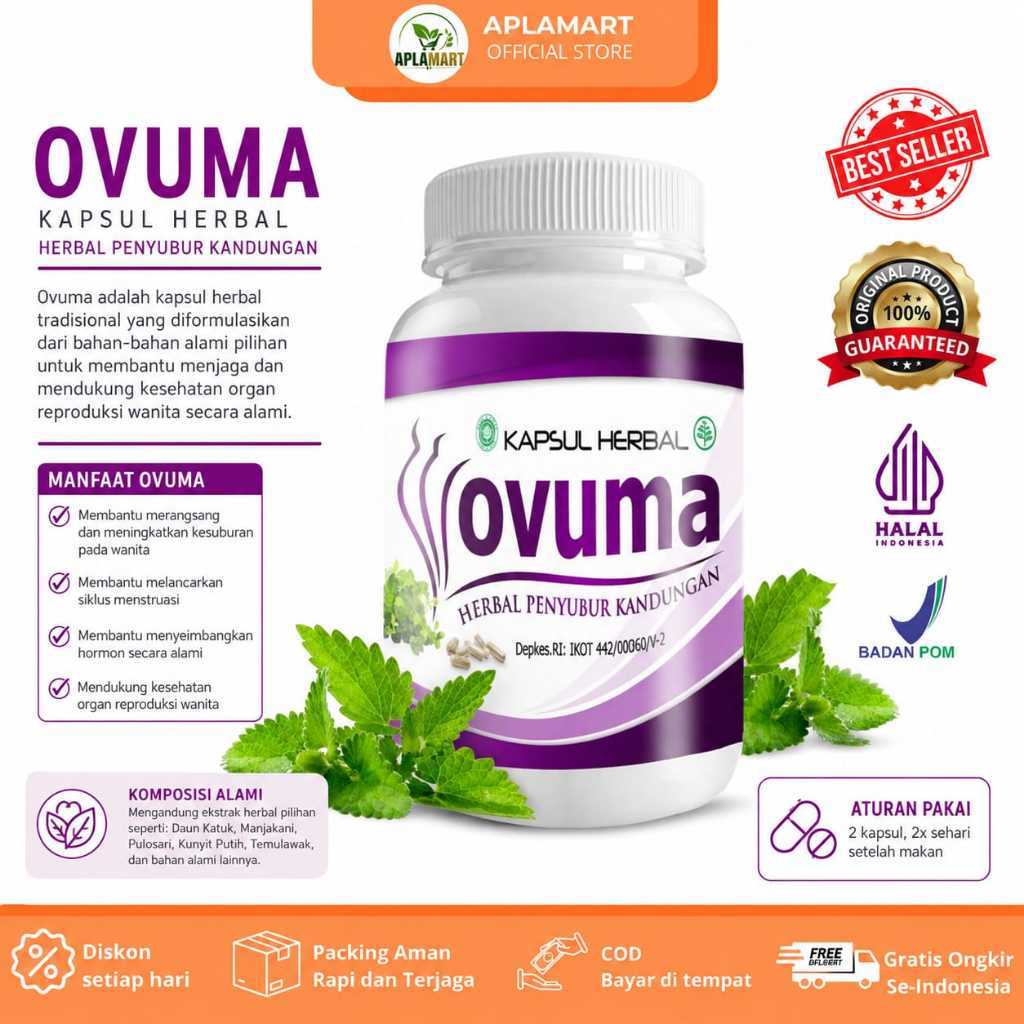 OVUMA - Obat Penyubur Kandungan Rahim Wanita Agar Cepat Hamil