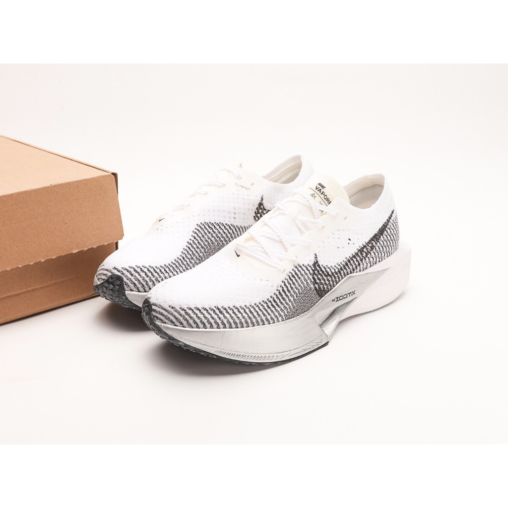 SIZE 42.5 (42,5) READY STOCK - Nike ZoomX Vaporfly NEXT% 3 White Particle Grey (Sepatu Lari / Runnin