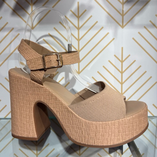 BEBOB sendal tali hak tinggi 10-11 cm / sepatu sendal high heels