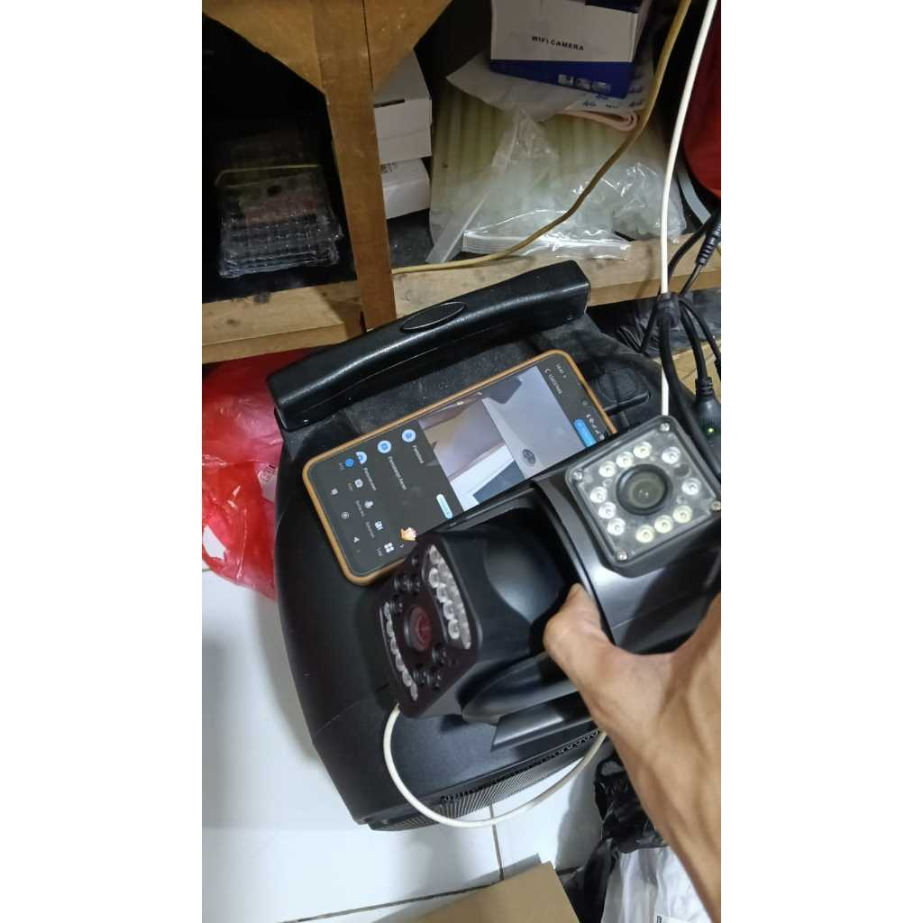 Outdoor CCTV Dual Camera App V380pro Waterproof