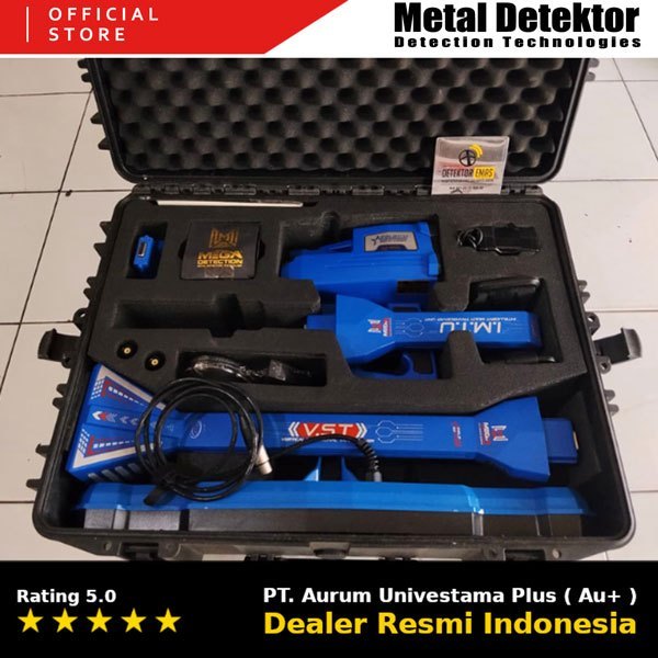 Metal Detektor Gold Star 3D Scanner Second - Metal Detector Mega Detection Gold Star 3D - Alat Penca