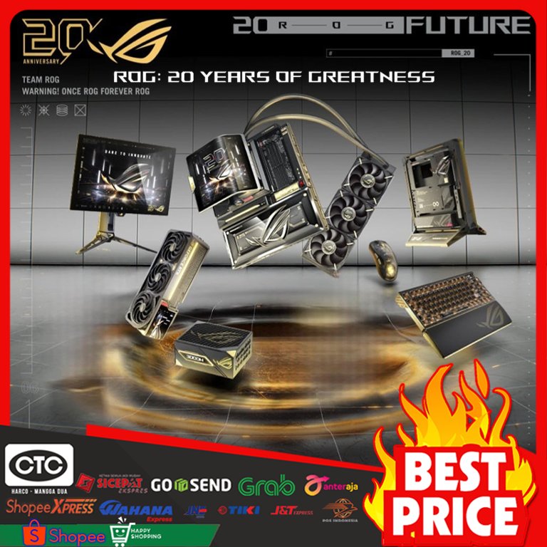 ASUS ROG 20TH ANNIVERSARY EDITION - PC SET