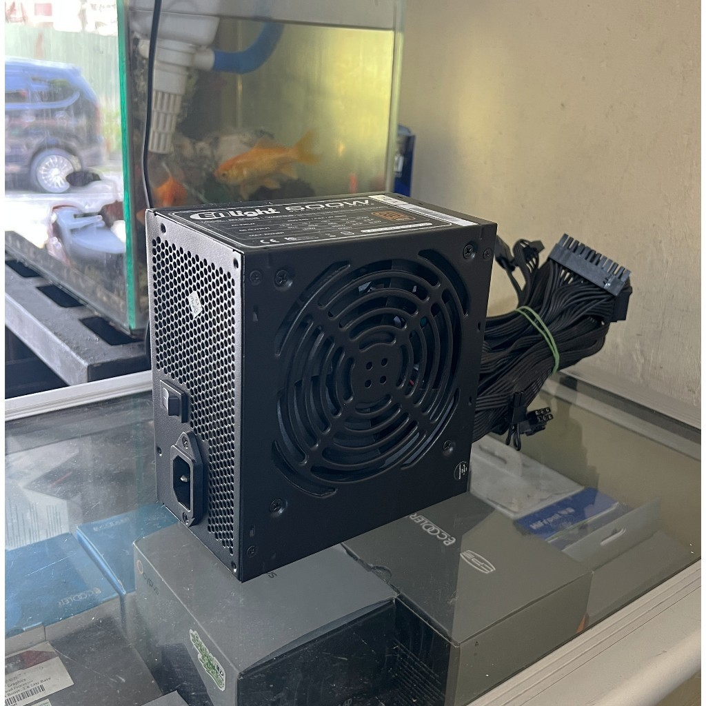 PSU Enlight 600W/ 80+ Bronze/ Normal Tested/ Fisik Mulus/ Unit Only