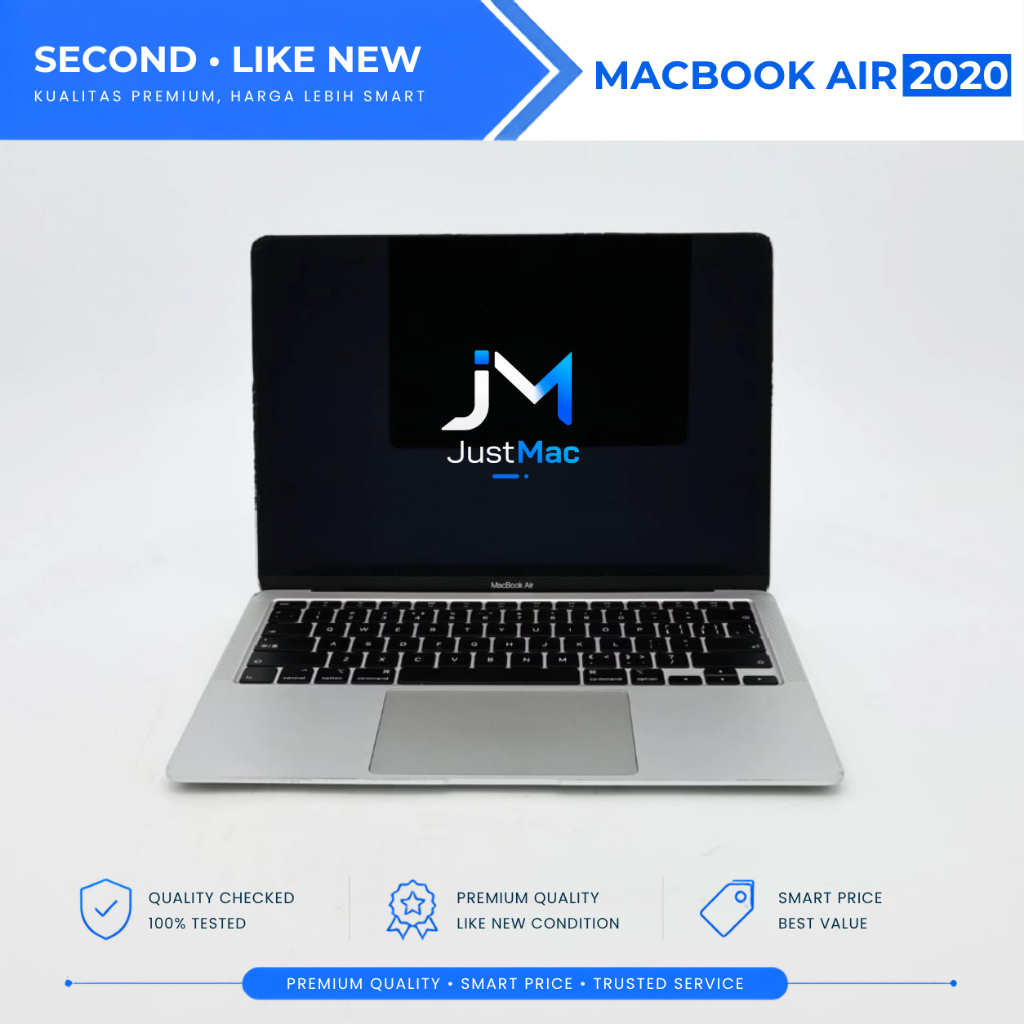 Apple MacBook Air 2020 13 Inch i3/i5/i7 Laptop MacBook Second Like New