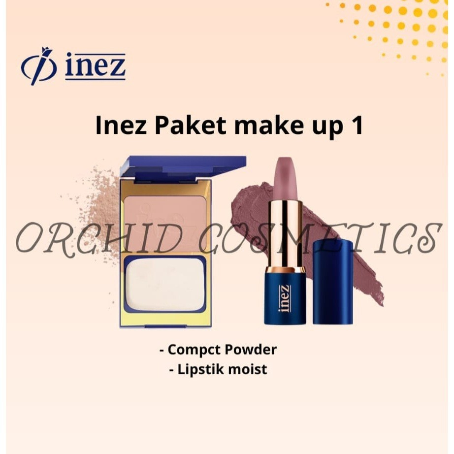 Inez Paket Bundling Kosmetik Makeup Hemat 1 Set