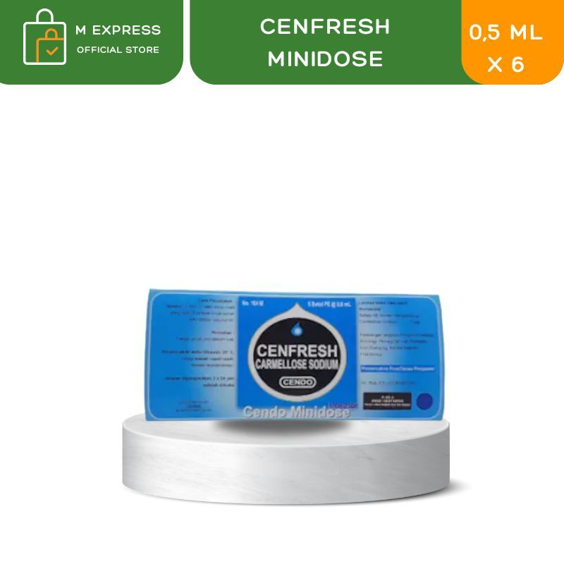 CENFRESH MINIDOSE - tetes air mata buatan untuk melembapkan mata kering