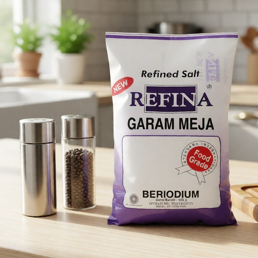Garam Refina / Salt Refina - 500 Gram