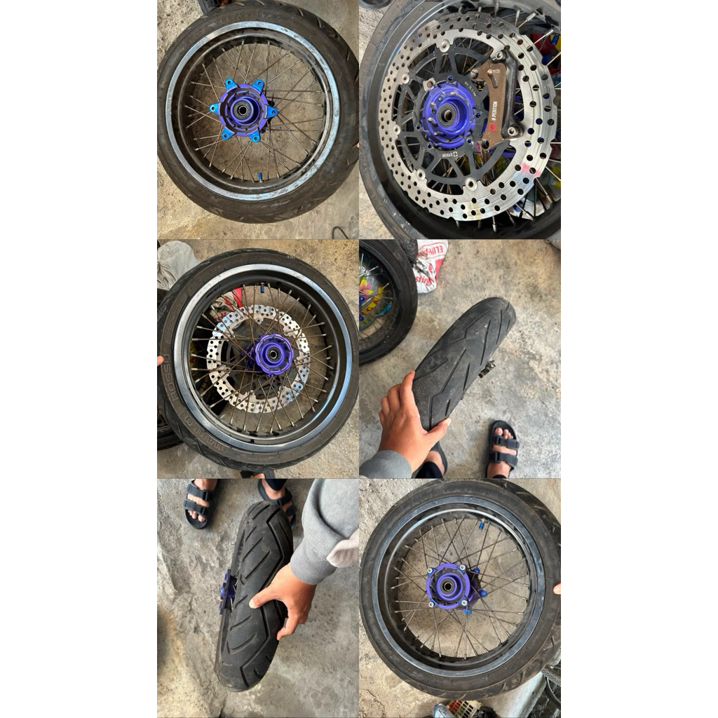 Wheelset supermoto crf