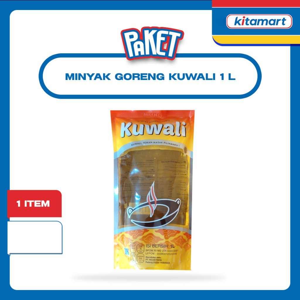 Kuwali Minyak Goreng Kemasan 1000ml