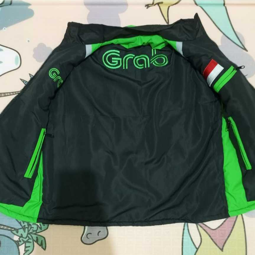 ROMPI GRAB HITAM GOJEK HITAM ROMPI BOLAK BALIK KEREN READY M -8XL