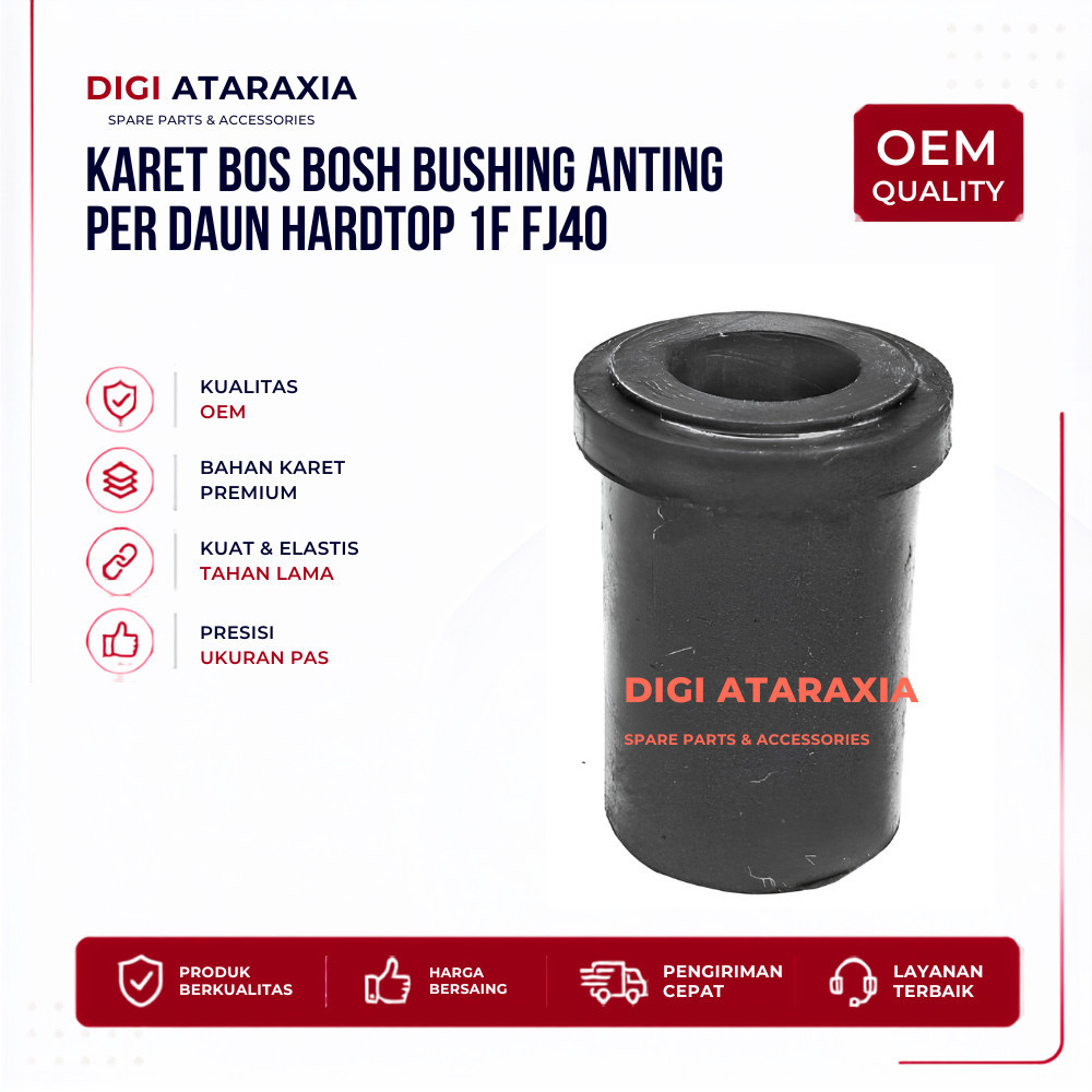 Karet Bos Bosh Bushing Anting Per Daun Hardtop 1F Fj40